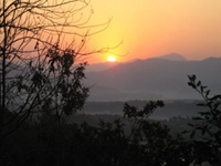 Academic Explorers: Sunrise over the Huang mountains